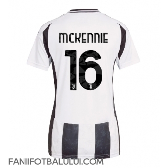 Juventus Weston McKennie #16 Tricou Fotbal Replică 2024-25 Femei Acasa